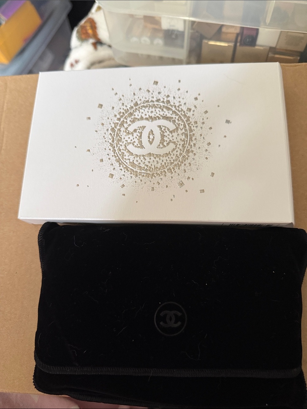 CHANEL Travel Makeup Palette with pouch